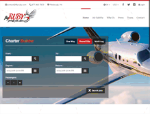 Tablet Screenshot of flyruby.com